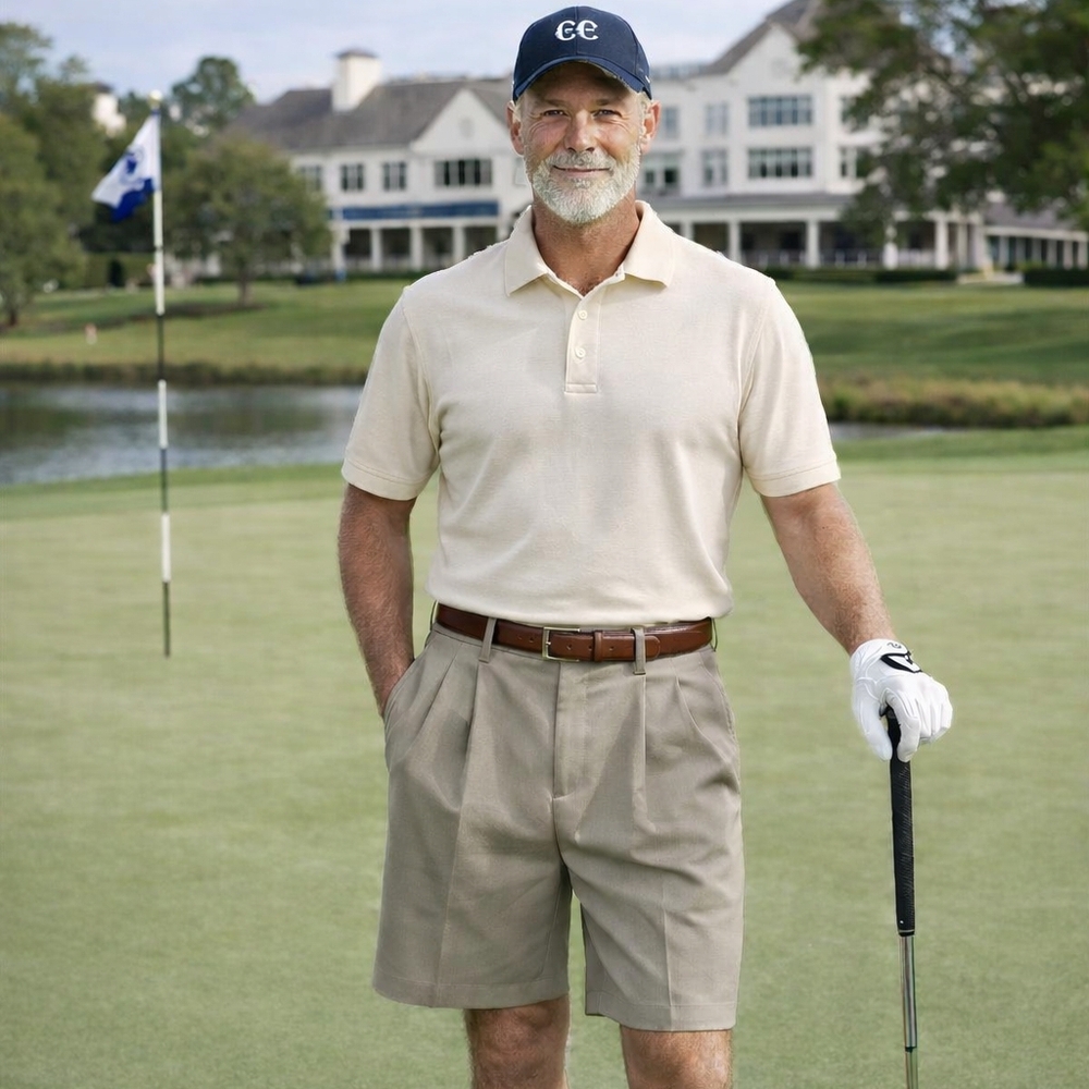 Cutter & Buck Men's Shorts Golf Pockets Front Pleated Sz 36 Classiccore Preppy
